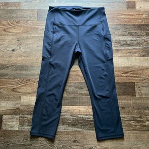 Leggings - Blue with pockets on both sides